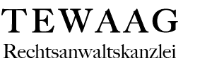 Rechtsanwalt Tewaag | Gewerblicher Rechtsschutz- IP/IT-Recht Logo